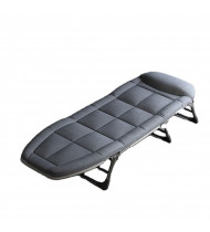 Portable Reclining Folding Bed with Back Adjustable Relax bedroom Folding Chair