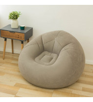 Lazy Inflatable Sofa Large Spherical Sofa Chairs Flocking PVC Lounge 