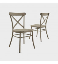 Distressed White Dining Chair