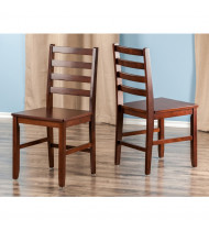 Walnut Finish Nordic Furniture Modern Dining Table Dining Chair