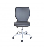 Mid-Back Office Chair with Matching Color Casters
